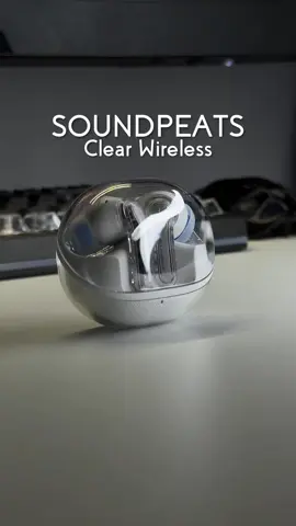 Los Soundpeats Clear unos Audífonos Bluetooth transparentes te dejarán con la boca abierta #audifonosbluetooth #audifonos #audifonosinalambricos #earbuds #soundpeats #soundpeatsclear 