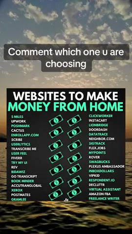 Comment and like! #fy #fyp #foryoupage #foryou #sidehustle #sidehustles #businessidea #businessideas 