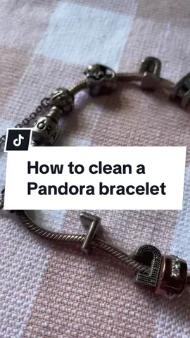 The best way to get your Pandora bracelet looking new again. Using a few things you’ve probably got at home. You can also find Bar Keepers Friend @Bunnings in the cleaning isle. #CleanTok #pandora #bunningswarehouse #cleanwithme #cleaninghacks #fyp #cleanfluencers #cleantokaustralia 