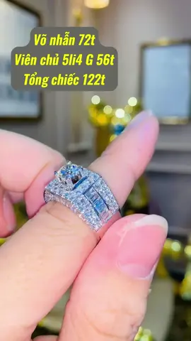 Nhẫu nhẫn nam 💎 đính viên chủ 5li4 chỉ 122t tại #TamLuxury #nhannam #kimcuong #kimcuongthiennhien #xuhuong 