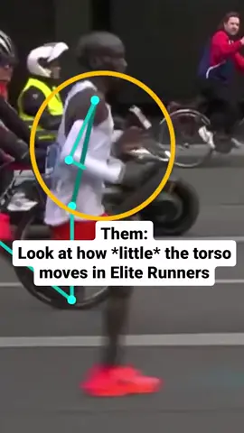 Rotation is part of running. - Running is not just composed of forward and backward movement. It involves both side to side and rotational movements. However, plenty of runners are told to stiffen up when they run. And there is some truth to that. Some research has pointed out that a steadier trunk posture may be related to a better running economy. (Folland et al. 2017). HOWEVER, this does not mean it should NOT move. As you can see from top runners, trunk movement is normal and natural. BUT, the torso is not moving randomly. As you watch them, you can appreciate the rhythm and fluidity of the body's movements. So relax a little, and find your rhythm. - This is for educational purposes and should not replace medical advice. If you are dealing with persistent running related injuries, I recommend seeing a healthcare professional. - #Running #gaitanalysis #biomechanics