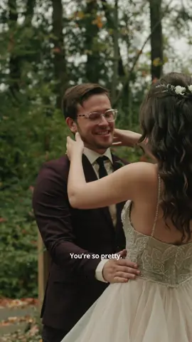 “Is it everything you ever dreamed?” Part 3 of Jodi and Adam’s first look moment 🤍 #weddingmoments #emotionalwedding #wedding #weddingdress #groominspiration #weddingvibes #weddingvideo #firstlook #firstlookwedding #brideandgroom #bride #groom #fyp #weddingtiktok 