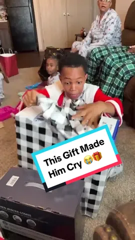 This little boy has been dreaming of this gift for years. His reaction once he gets it shows it was worth the wait. #humankind #christmas #christmasgift #ps5 #playstation #goodnews 