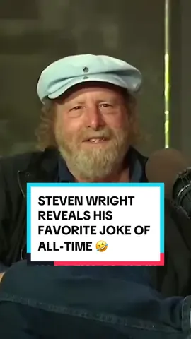 He’s told thousands of classic jokes throughout his career, but what is Steven Wright’s favorite of all-time? This was HILARIOUS 😂 #stevenwright #comedy #jokes #standupcomedy 