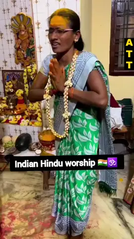 Indian Hindu worshipping #indian @__maanya.arora   #Hindu   #worshipping  #Scary  #terrifying  #Puja