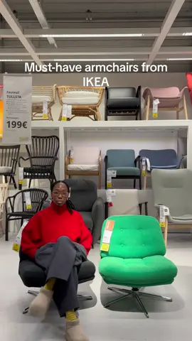 Must-have armchairs from IKEA 💫 #ikeafinds #ikeahaul #ikealovers #ikea#foryou #pourtoi 