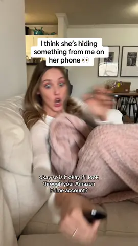 Just when I thought she had nothing to hide 🤣 #couplecomedy #Relationship #amazonprime #shoppingaddiction #funny #relatable #secret 