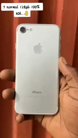 Smart iPhone 7 normal 128gb battery_100% it's available price 50000k..🍏✅🤗