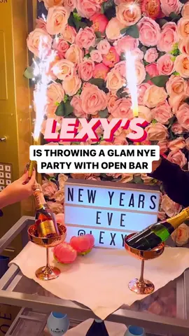 LEXY’S is throwing a GLAM NYE party with a 4 course, decadent meal that is the perfect spot to get cute for the New Year! 🪩 You can always leave it to @Lexy’s 😍 to be the perfect GNO spot with their champagne vending machine, fun cocktails, and pink decor 💕 But they are having a Big NYE party with Live DJ & Late Night Dancing, a 4-course specially curated meal, Photo Ops, and a champagne toast at Midnight 🥂 And your ticket gets you access to all of that PLUS a fully OPEN BAR + chances to win prizes like gift cards happening all night long!  You will need tickets and make your reservations in advance. You can buy a Solo ticket OR take a date and receive a discount on tickets. And they have VIP packages if you really want to go all out! See my link in bio for all the info 🔗 This is the perfect spot to get cute for NYE and have a glam night out!  📍Find them @Trinity Groves Dallas 