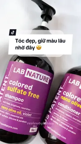 Sản phẩm rất cần cho team tóc nhuộm nè 😚 #toc #daugoitimlabnature #labnature #upbase 