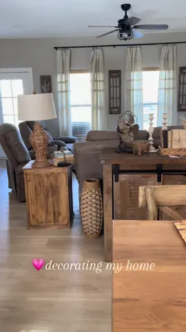 Love decorating my new home #homedecor #farmhouse #rusticdecor #neutralhomedecor #farmhousestyle #newhome #decoratinghome 
