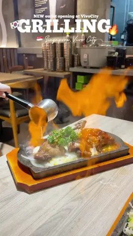 Step into a world of flavor at our newest outlet in VivoCity! 🌟  Join us this festive season to celebrate a great time with your loved ones over delicious food and a SYO! 🔥 Vid Cr: @eatoutsg  📍Bugis Junction | #02-49 📍The Woodleigh Mall | #01-33 📍VivoCity | #B2-29  🌐www.bulgogisyo.com #BulgogiSyo #SyoMeYourFire #KoreanBBQ #HotstoneGrill #SizzleSensation #3StepGrilling #foodiesg #kbbqsg#sgfoodie