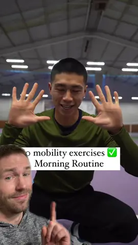 Morning mobility routine #stitch tenniswithdylan/IG. #mobility #stretching #stretch #flexible #Fitness #health 