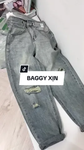 Quần jean baggy rách #jean #jeans #baggyjeans #thequao #ncb08 #quanjeannu #baggy 
