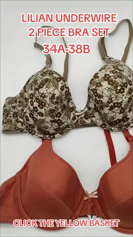 Lilian Underwire 2 piece bra set. #lilian #Lilian #underwirebra #homepage #fyp #Avon #foryou #sale #comfort #bra #buynow #buy #avonph #finds #2piece #2pieceset🌸 #2pieceset 