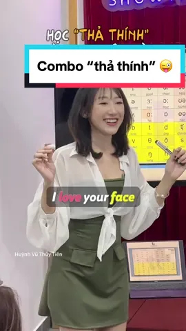 Combo “THẢ THÍNH” cùng Cô Tiên nè 😎😜 Giving compliments 💕 @Tinker Academy @Cô Tiên Daily #learnenglish #hoctienganh #tienganhgiaotiep #LearnOnTikTok #hoccungtiktok #kynangmem #selfdevelopment #softskills #kynanggiaotiep #publicspeaking #tinkeracademy #tipsandtricks #ngudieu #intonation #phatam #pronunciation #fluency #thuyettrinh #tutingiaotiep #EduTok #huynhvuthuytien #tienee #cotientinker #cotientoancau #cotiendaily #globalcitizen #edutainment #cotientienganh 