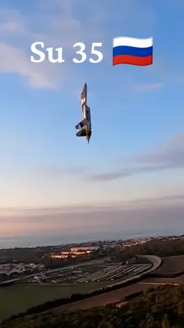Skill Sukhoi Su 35 🇷🇺🫡 #sukhoi #su35 #jet #fighterjet #airforce #moscow #russia #aviationfory #aviation #fyp #foryou 