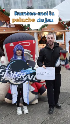 Les Gens sont trop drôles ! 😭😭 100€ pour une Peluche !! 🧸 prochain défi? #honkaistrarail #jeux #drole #marrant”