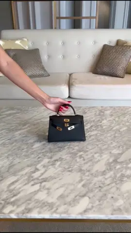 Our most requested bag of 2023! The k20 Black Epsom in GHW #fyp #hermeskelly #minikelly #luxurybagsaddicted #luxurylife 