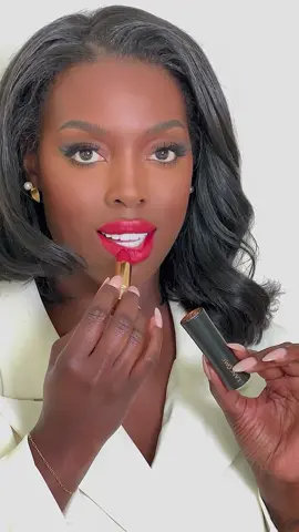 Perfect red lip holiday makeup look 💄@Lancôme #lancomepartner #redlips 