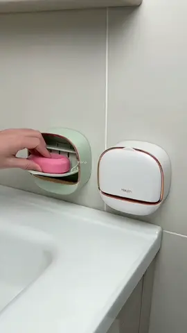 #soap box#drain soap dish#wall hanging soap dish Drill-free installation, convenient for cleaning and hygiene