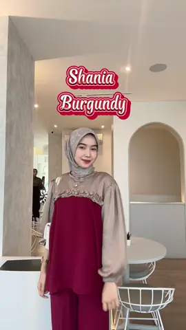 Warna terbaru shania set 🤩🤩, one set cantik cuma 80an ajaa 😍 #fyp #ootdhijabsimple #ootdfashion #tiktokshop #tahunbaru2023 #padahariini #tiktokshop#fashiontok 