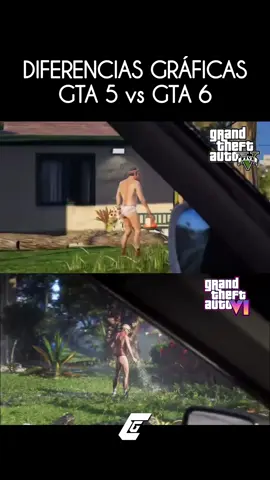 Recrearon algunas escenas del tráiler de GTA VI en el motor de GTA V y se nota mucho la diferencia. ¿La puedes notar? #GTAOnline #GrandTheftAuto6 #GrandTheftAutoVI #GrandTheftAuto5 #GrandTheftAutoV #GTA5 #GTA6 #Gamers #Gamer #Gaming 