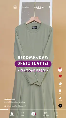 DRESS SUPER ELASTIS✨ #irnanda #irnandaofficial #gamispolos #gamismurah #gamiskekinian #gamisviral #fypシ #diskon 