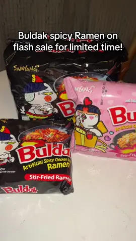 These samyung noodles are so good and on a huge flash sale right now! Make sure to grab some🤭  #samyang #samyungnoodles #samyangnoodles #samyangcarbonara #samyangbuldak #buldak #buldakramen #buldakcarbonara #buldaknoodles #samyangramen #spicyramen #spicynoodles 