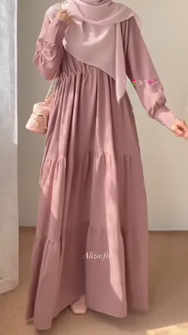 Gimanaaa mau lewatin gitu aja coba. Ini warna deeptaupe ya 😭#fyp #ootdhijab #ootdhijabstyle #ootdhijabsimple #gamislebaran2024 