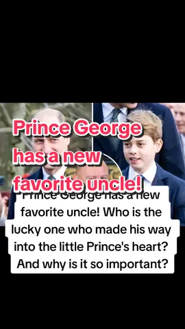 Prince George has a new favorite uncle!#princegeorge #royalfamily #miketindall #zaraphillips #princegeorgeofwales #fyp #foryou 