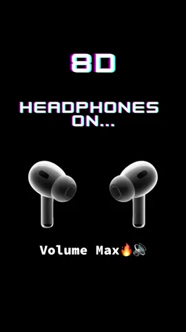 Headphones ON, Volume Max🔥 and enjoy…🎧 #bassboosted #spotify #headphones #music #airpods #foryou #fy #8dmusicsound🎧➡️ #8D #effect #extreme #8dmusic #viral #soundeffects 
