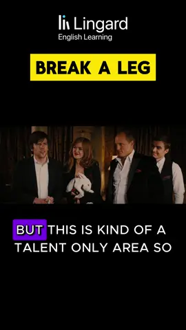 Break a leg! - A phrase said to wish someone luck, especially before a performance.                                     Read books in English, instantly translate offline and learn new words with Lingard 🔥 🇬🇧🇪🇸🇩🇪🇫🇷🇮🇹🇵🇹🇺🇦🇵🇱🇷🇺 #app #educationalapp #english #fypシ #grammar #grammartest #grammarpractice #languagegoals #language #language #Lingard #LanguageLearning #linguistics