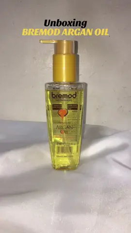 Unboxing Bremod Morrocan Aragan Oil. 🤍 #fyp #foryoupage #unboxingvideo #bremodoiltreatments #bremodmorrocanarganoilhairserum #bremodpremiumph #bremodhairoil #bremod 