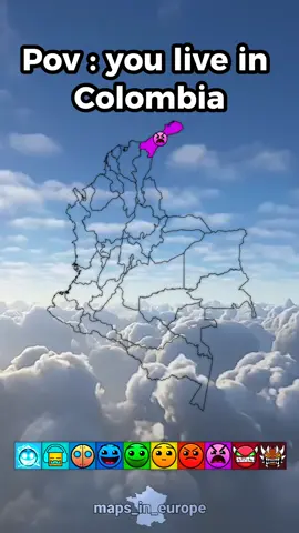 Pov you live in Colombia #map #colombia #bogota #povyoulivein #maps_in_europe #mappper #fyp #pov #you #live #in #colombia #cali #medellin #barranquilla #latam #parati #usa #nyc #usatiktok #amazona #🇨🇴colombia🇨🇴 