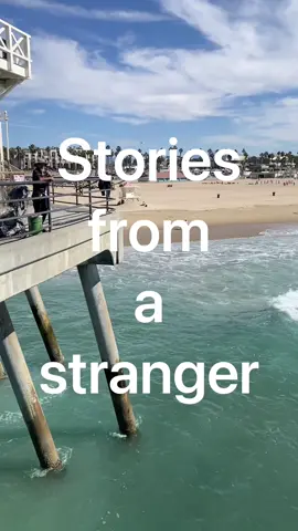 Every stranger has a story, let’s start listening <3