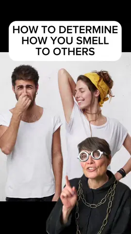 Here's how to determine how you smell to others #smell #bodyodor #smellgood #smelly #doyousmell #stinky #smellbad #tip #tipsandtricks #howto #howtotiktok #madamesweat #noseblind #nose #noseblindness #odor #coffee #coffeebean