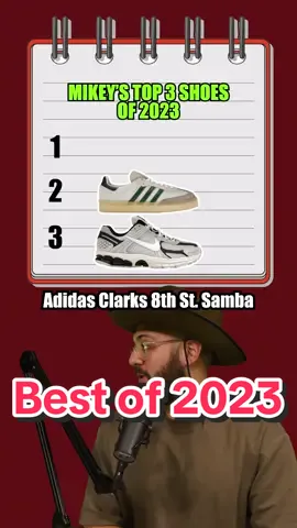 Who had a better top 3 sneakers of 2023? ⚔️ @Mike Kaufman @Overtime Thomas #sneakers #NBA #adidas #nike #hoka #puma #newbalance #fashion #jordans #hypebeast 