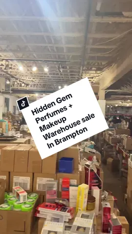 ADDRESS: Retail Entrance from Clark after the food truck, Shipping entrance from Torbram, 1055 Clark Blvd Unit 4, Brampton, ON L6T 3W4  I really wish people in the store were a little more respectful and aware of their surroundings, overall the warehouse is pretty epic. The people no.  The sales rep in here are super helpful snd kind, Ijust they hire more help.  Totally worth checking out! Especially perfume section. #perfumessale #warehousesales #bramptonwarehouse #makeupsale #perfumestiktok #perfumecollection #sale #warehousesale2023 #hiddengems #perfumelocations #gta #brampton #makeupsalecanada #makeupsaletiktok #warehousesales 