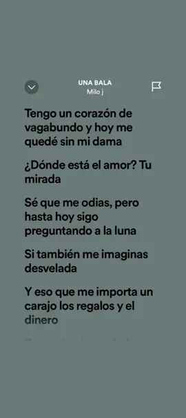 Una Bala - Milo j & Peso pluma Canción completa #Fyp #Spotify #musica #lyrics #fourpage #lyrucsvideo #unabalamiloj #parati #parati #parati #tiktokponmeenparati 
