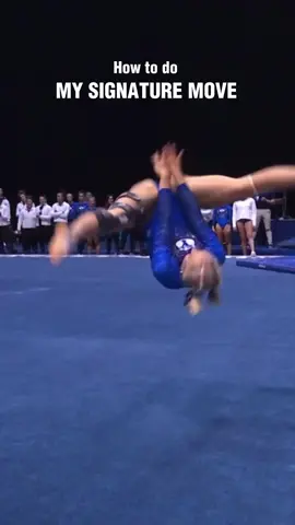 Ending the year by posting my most viral videos from 2023. Viral video #3: How to do my signature move! #fyp #signature #signaturemoves #signaturemoves #gymnastics #collegegymnastics #gymnasticsforlife #crazyflip #newskill #gymnasticschallenge #gymnasticstutorial 