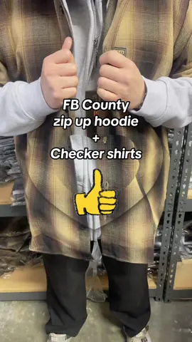 FB County zip up hoodies + checker shirt  Just perfect set👍👍👍  #FBCounty #Proclub #Shakawear #streetwear #OOTD #TikTokshopsale #foryo #mexicanstyle #cholo #og #chicana #chicano #california #213 #909 #highfundamental #losangeles #GRWM #chicanostyle #mexicanstyle #2024 #newyear #tiktoktrend #foryoupage #fyp #xyzba #viralvideo #tiktoktrending #tshirts 