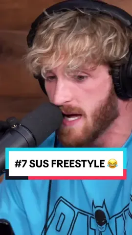 🎤 LOGAN’S SUS FREESTYLE 😂 #loganpaul #frestyle #sus #jakepaul #funny #impaulsive 