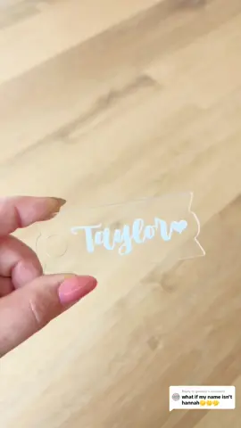 Replying to @goobsy Pack some custom Stanley name plates with me✨Thank you so much to everyone for your orders!❤️ #StanleyCup #stanleytumbler #stanleytopper #stanleynameplate #customstanley #christmasgifts #stanleygirl #SmallBusiness #tiktokshop #nursesoftiktok #nurselife #nursetok #stanleyquencher 