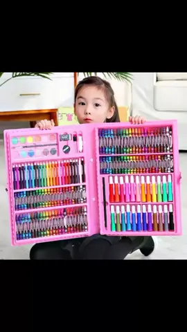Stationary Set isi 86 pcs warna hanya Rp37.000 - 39.000! #warna #alatwarna #alatwaenalengkap #menggambar #menggambarmudah #melukis #anak #warnawarni #tiktok #fyp 