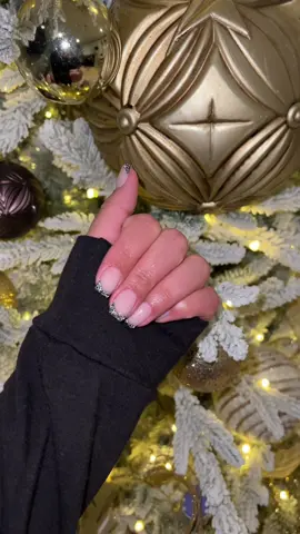new years nails ✨ #nye #nails #frenchtipnails 