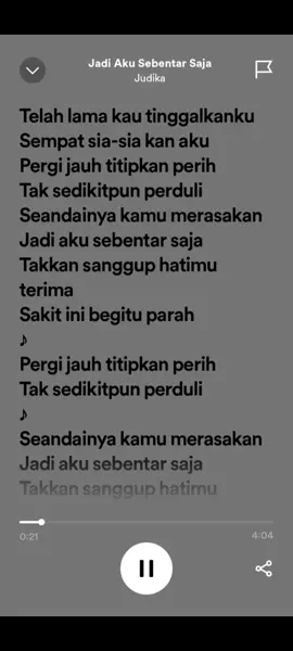 #liriklagu #jadiakusebentarsaja  #liriklagu #fypシ 