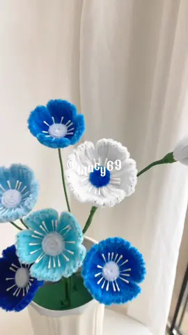 Hướng dẫn làm hoa anh túc bằng kẽm nhung siu xinh #hoakemnhung #hoakemnhunghandmade  #hoaanhtuckemnhung #xuhuong #blucy69 