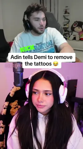 Adin tells Demisux to remove the tattoos #adinross #adinrossclips #demisux #fyp #viral 