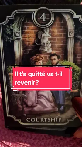 Cette séparation t'affecte que va t-il se passer? #tirage #guidancedujour💜 #tiragesentimental #tiragedecarte #cartomancienne🔮 